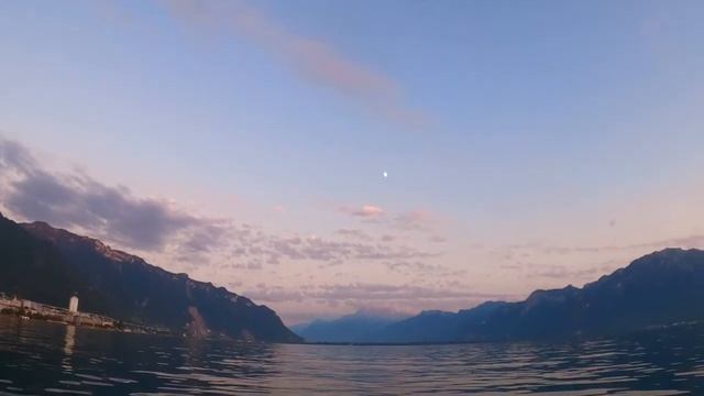 Vlog. Швейцария. Монтре. Красивый закат. Женевское озеро.??? смотреть онлайн