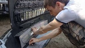 Шевроле Кобальт 2021 Установка защиты радиатора!.mp4