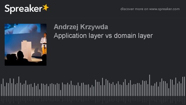 Application layer vs domain layer смотреть онлайн