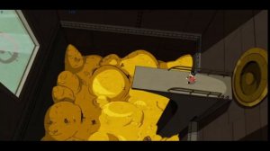 Скрудж Макдак. Прыжочек в воду.