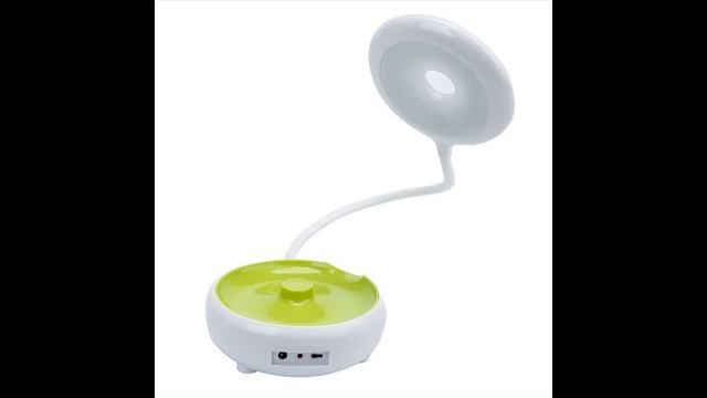 Лампа настольная светодиодная - Круглый свет смотреть онлайн