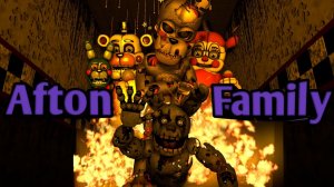 [SFM FNAF] RaneMusic-Afton Family  (Metal Cover) Семья Афтонов рок версия