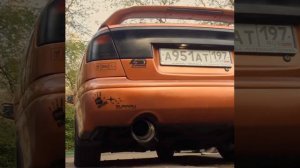 Субару Легаси б4 / Subaru Legacy b4 Выхлоп Прямоток