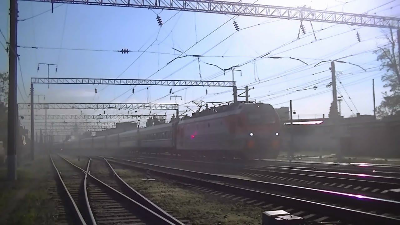 Паровозы Эр739-99 и ФД20-1679, РЖД ЭП1М-738 смотреть онлайн