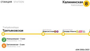 Информатор Московского метро: Калиниская линия