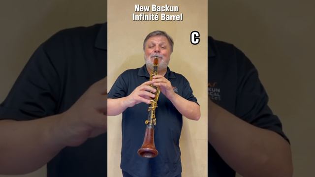 The New Backun Infinité Adjustable Clarinet Barrel - Scales by Corrado Giuffredi