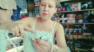 Кофта связанная на заказ и начало свитера (рукава)