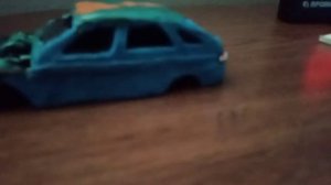 Ваз 2112 из пластилина