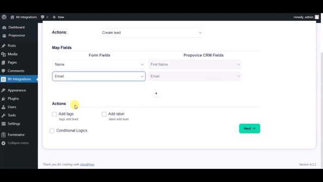 (Free) Integrating Forminator Forms with Propovoice CRM | Step-by-Step Tutorial | Bit Integrations