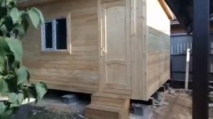 Бытовка дачная 4х3 со сборкой на участке  21 июня 2019 г.