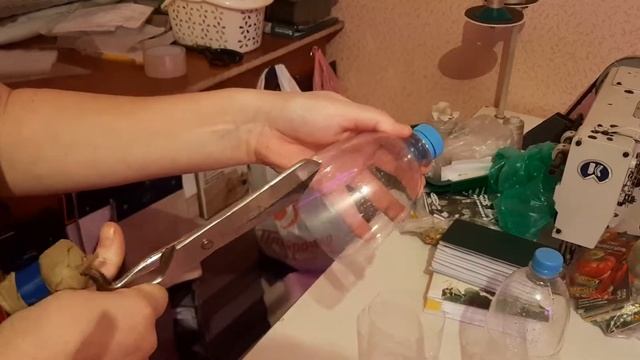 Минитеплица для растений из пластиковой бутылки за 1минуту