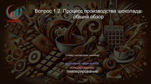 Шоколатье. Профпереподготовка. Лекция. Профессиональная переподготовка для всех!