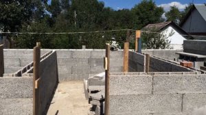 21  дача, Залили цокол, загидроизолировали и утеплили, уложили 4 ряда блоков ТЕКОЛИТ