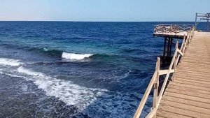Onatti beach resort.Марса Алам. Пляж без людей.