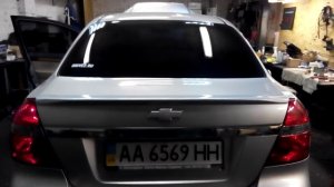 Моргающий стоп на Авео Т250