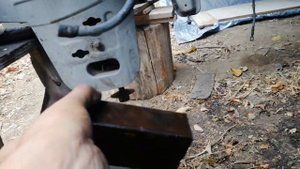 Astra G ремонт крепления траверса(подрамника)