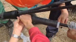 Монтаж rek-10КХЛ-СЛ-М концевая муфта для кабелей с маслопропитанной изоляцией на напряжение 6-10 кВ