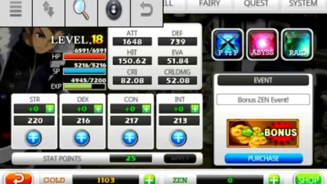 Hack Zenonia 5 Stat Point смотреть онлайн