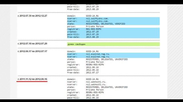 Проверяем историю сайта или как может аукнуться карма домена смотреть онлайн