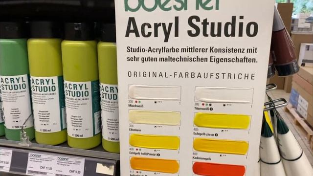 Художественный Магазин в Цюрихе или Творческий Шопинг | Цюрих Швейцария | Цены смотреть онлайн