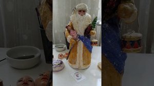 Дед Мороз из ваты. Мастер класс. (АНОНС)