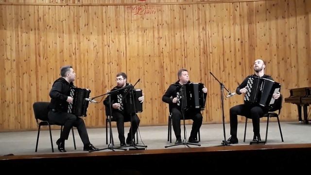 КВАРТЕТ БАЯНИСТОВ, Д. Клебанов Скерцо "Щедрик" , AKKO Quartet смотреть онлайн