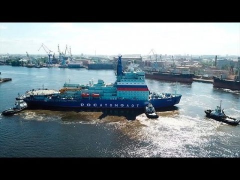 Новейший атомный ледокол «Арктика» отправился из Петербурга на ледовые испытания