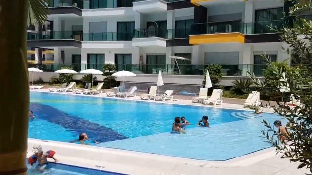 Недвижимость в Алании. Квартира 1+1 с видом на море!  Комплекс премиум класса в Каргыджаке.