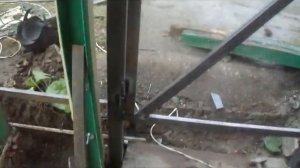 Как сделать калитку из профнастила своими руками не имея строительного стола