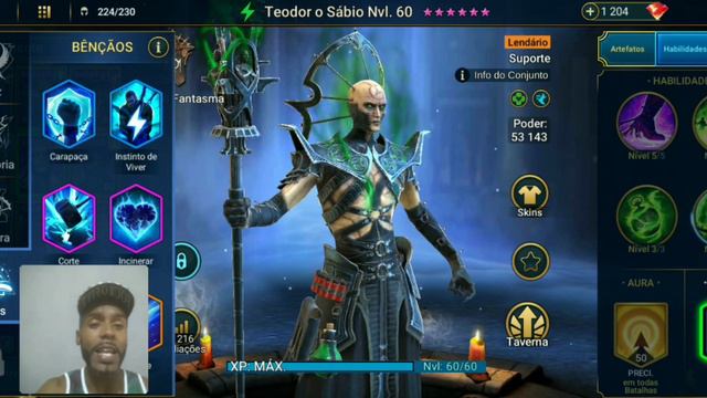THEODOR | Solo Dragão 25 | Build | Raid Shadow Legends