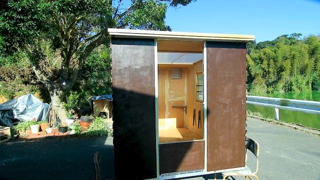 軽トラの荷台に家を建てる！DIY 軽トラキャンピングカーで車中泊｜VanLife｜内装 後編 смотреть онлайн