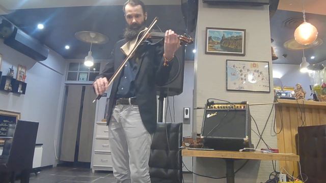 meditation from Thais Massenet violin  Kosta T electricviolin Размышление Массне скрипка 230408