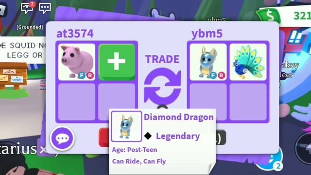 Трейды на ФР свинку в Адопт Ми/Роблокс! Trades for FR pig in Adopt Me/Roblox! смотреть онлайн