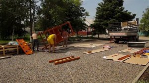 РОСТМЕТАЛЛ.РФ - Процесс установки детской площадки