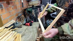 Быстрое и качественное сбивание рамок. Кондуктор для сбивания рамок. Сверление рамок.