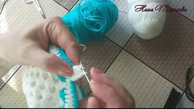 Как связать шляпку кукле. смотреть онлайн