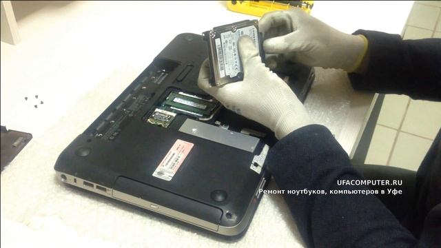 Замена жесткого диска на ноутбуке смотреть онлайн