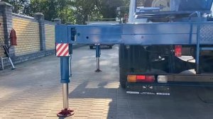 Автовышка 22 метра телескопического типа  на базе ГАЗ 33086 4Х4 пятиместная кабина