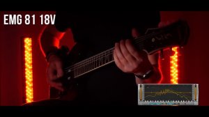 EMG 81 & EMG 85: 9v vs 18v mod - Metal Comparison