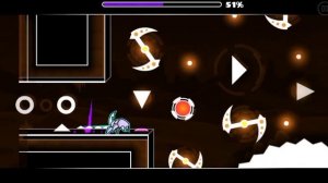 hypersonic на минималках.прохождение hyperflux.geometry dash.