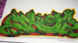 GRAFFITI LETTERS AND COLORS ,WILD STYLE AND BASIC