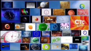 Сборник заставок Часы в одном экране №4. Collection of screensavers Clock in one screen №4.