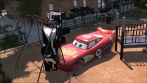 Batmobile vs Lightning Mcqueen GTA IV [DOWNLOAD LINK]