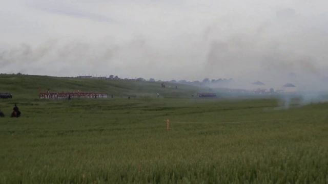 Reenactment : 1815 Napoleonic Battle . Recreación de la Batalla de Waterloo II - 200th aniversary смотреть онлайн