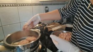 Ленивый день. Какой получается фарш в термомиксе. Вкусный хлеб.