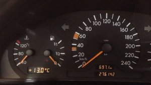 Mercedes Benz w210 не заводится