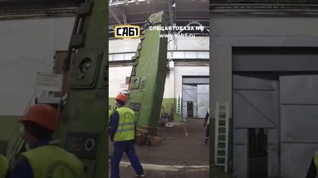 Демонтаж вертикального хонинговального станка