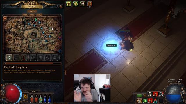 POE 3.19 Lake of Kalandra, Fishin' with Bill mode ACTIVATED (new build series)