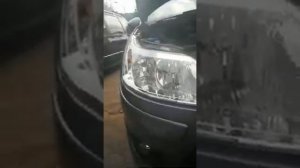 Замена лампочек на Ситроен С4 купе.