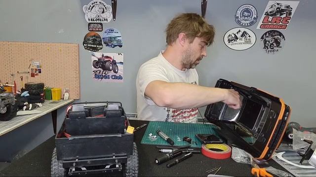 Rc Trophi. Собираю Кузов Lc80